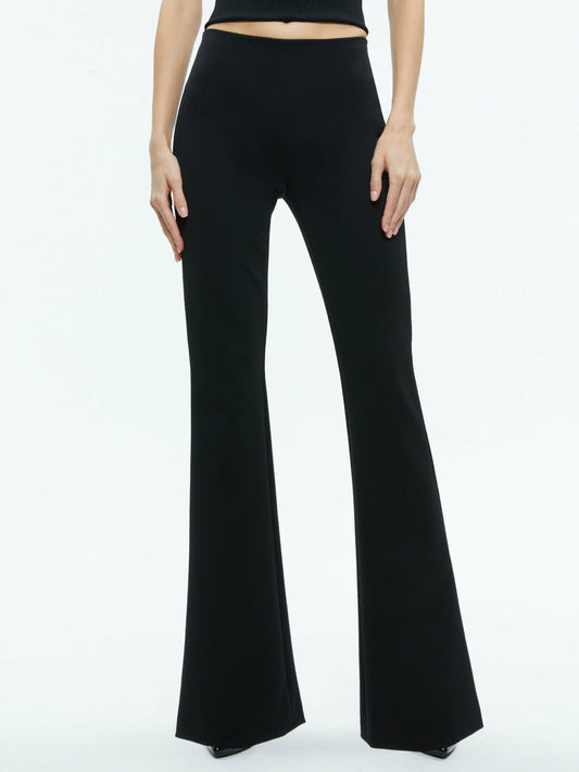 Rmp Pant In Black - Alice + Olivia Women