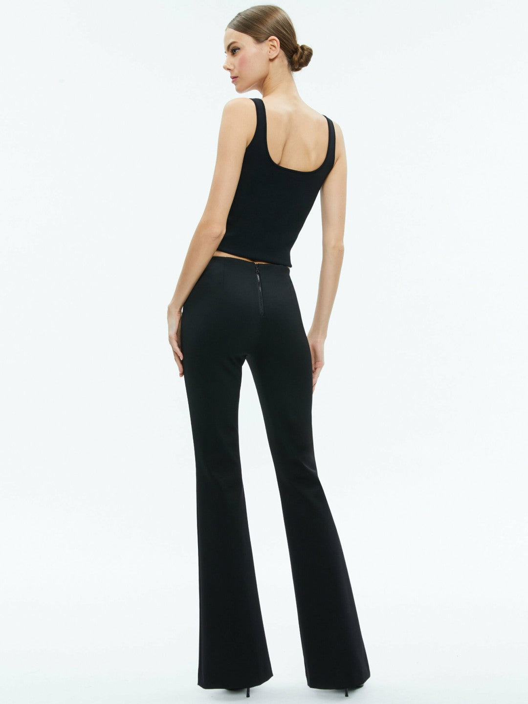 Rmp Pant In Black - Alice + Olivia Women