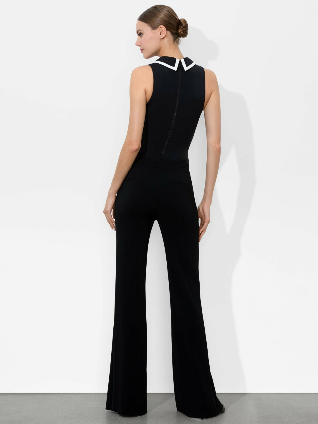 Rothy Bodysuit In Black/off White - Alice + Olivia Women