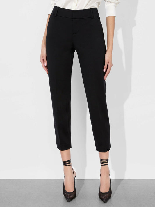 Stacey Slim Trouser In Black - Alice + Olivia Women