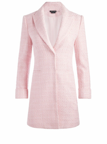 Justin Blazer Dress In Shell Pink - Alice + Olivia Women