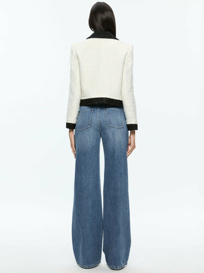 TOPHER JACKET + ECENIA SKIRT - Alice + Olivia Women