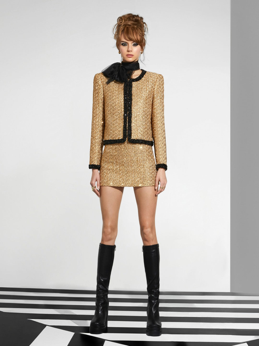 LANDON JACKET  + RUBI SKIRT - Alice + Olivia Women