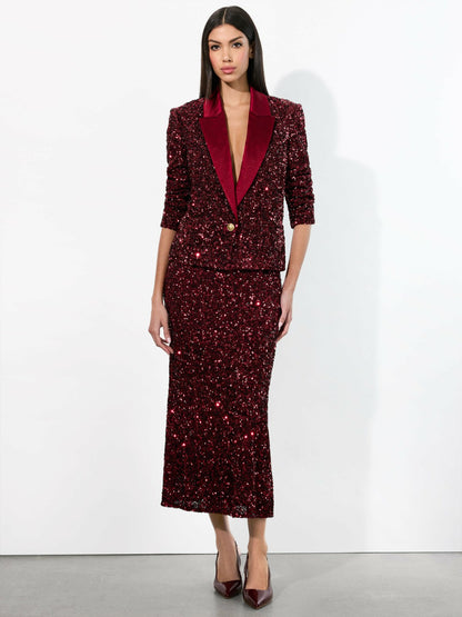 DEVYN BLAZER + MAEVE SKIRT - Alice + Olivia Women
