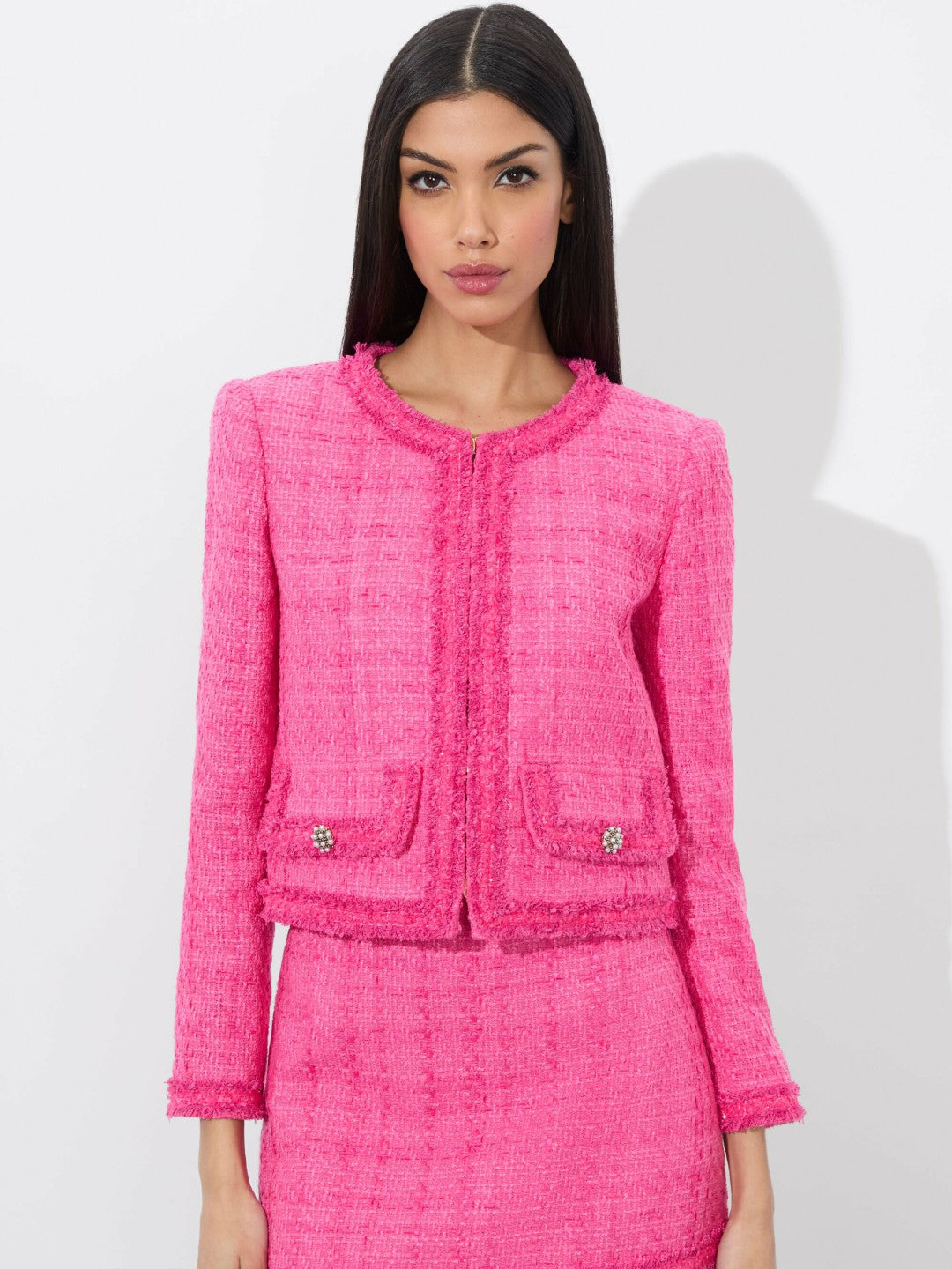 LANDON JACKET + RILEY SKIRT - Alice + Olivia Women