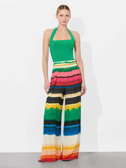 HANNON TOP + LARISSA PANT - Alice + Olivia Women