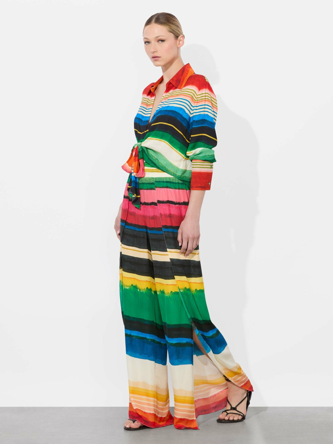 HANNON TOP + LARISSA PANT - Alice + Olivia Women