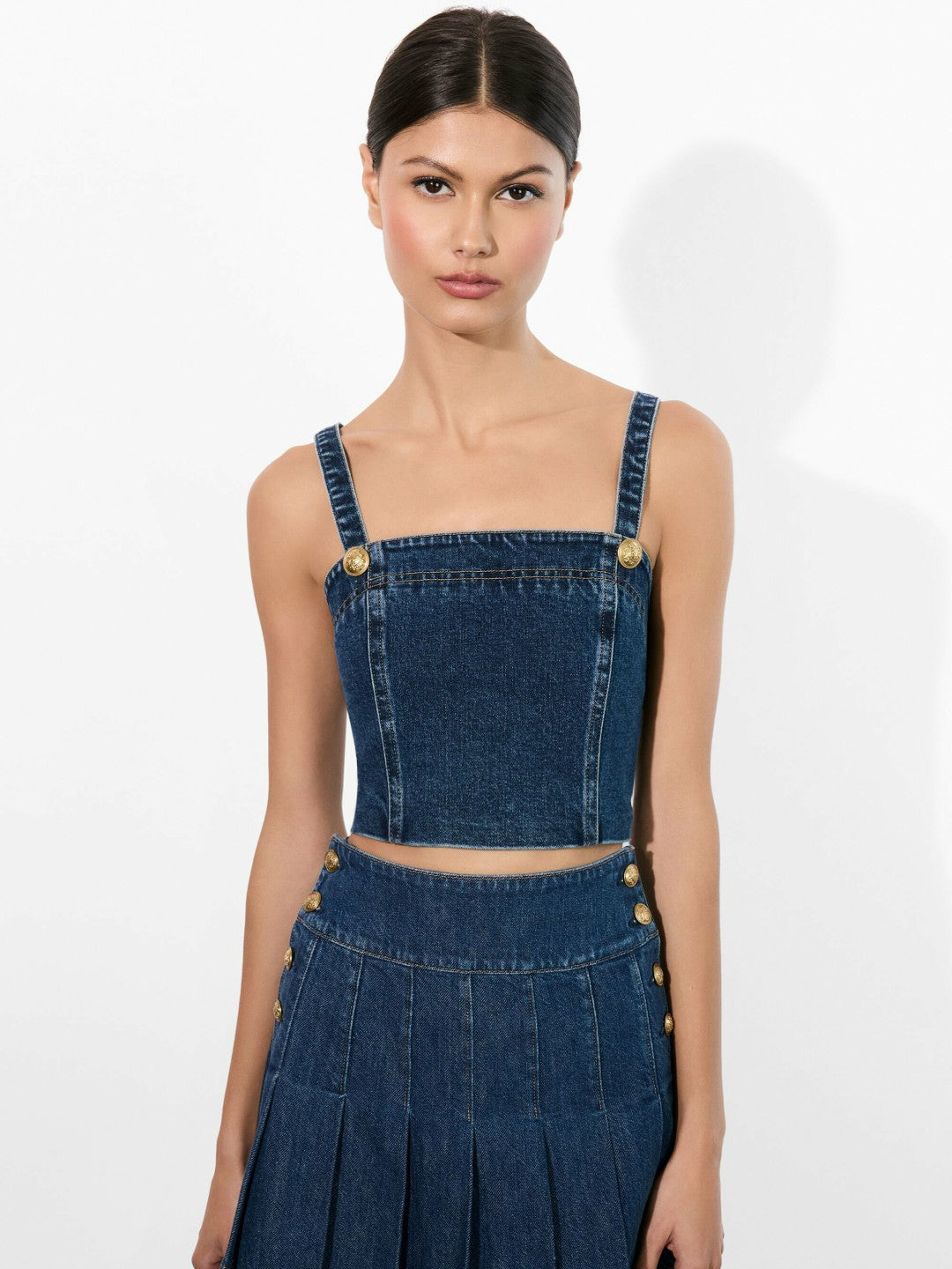 SUE TOP + LANNA SKIRT - Alice + Olivia Women