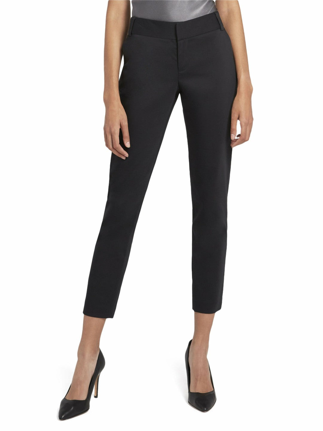 Stacey Slim Trouser In Black - Alice + Olivia Women