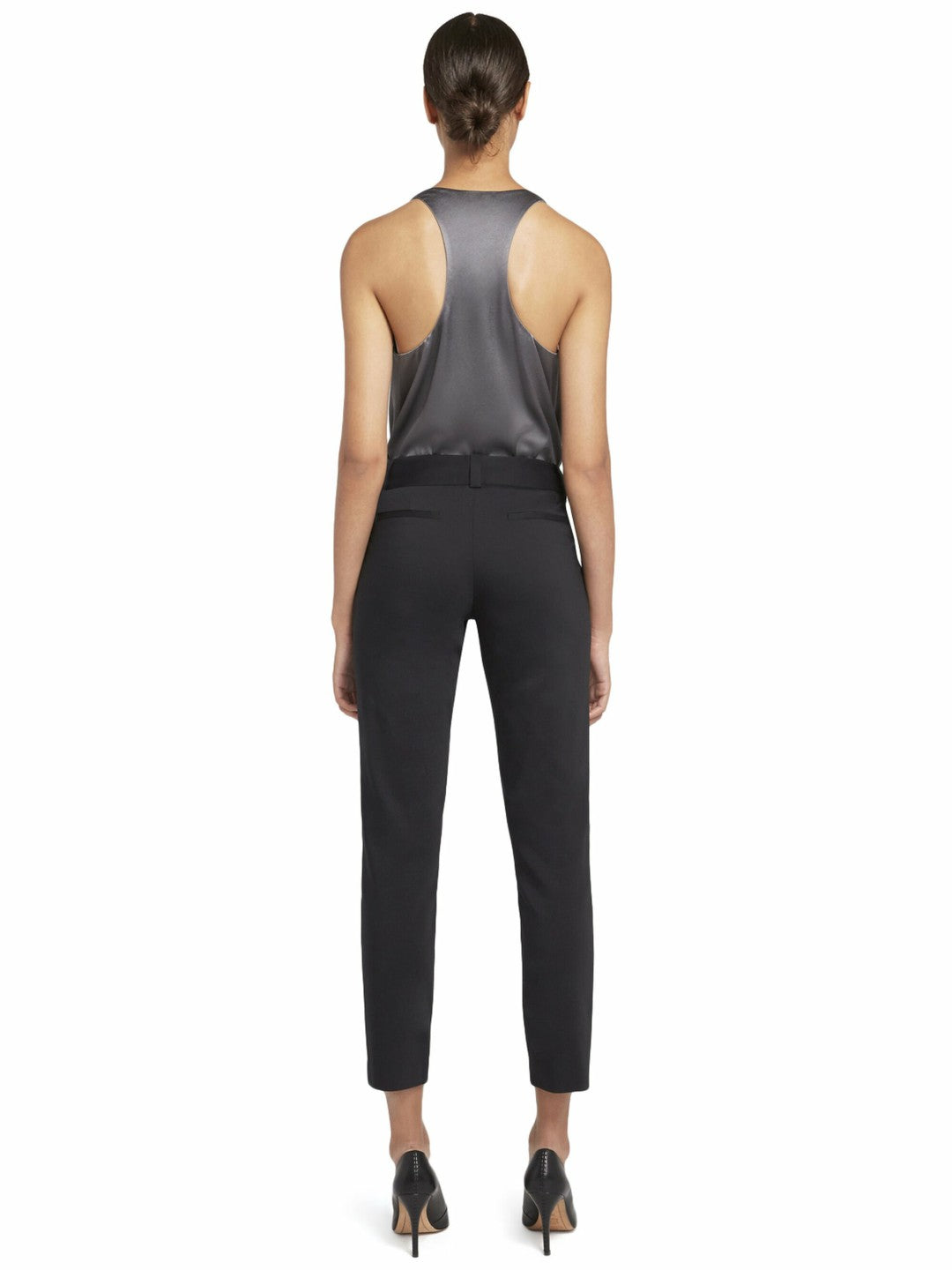 Stacey Slim Trouser In Black - Alice + Olivia Women
