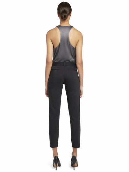 Stacey Slim Trouser In Black - Alice + Olivia Women