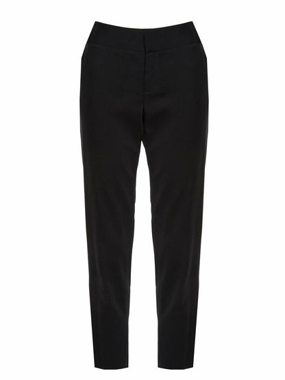 Stacey Slim Trouser In Black - Alice + Olivia Women