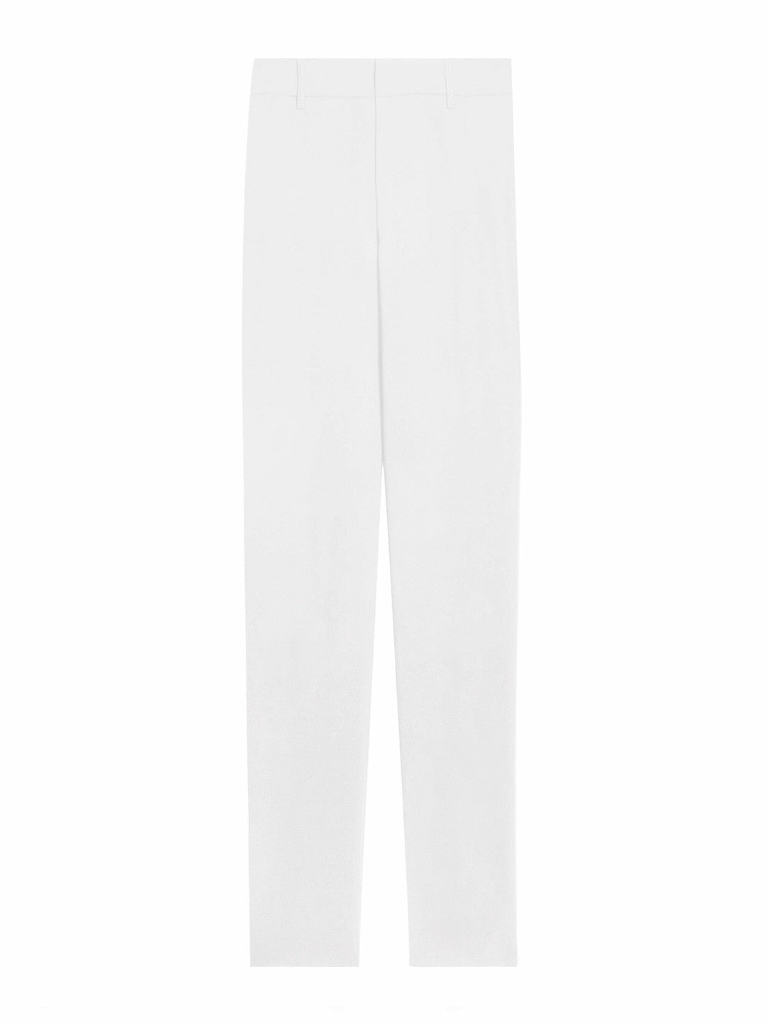 Stacey Slim Trouser In White - Alice + Olivia Women